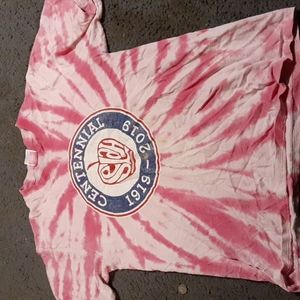 Pink and white tie dye for the celebration of selah Washington